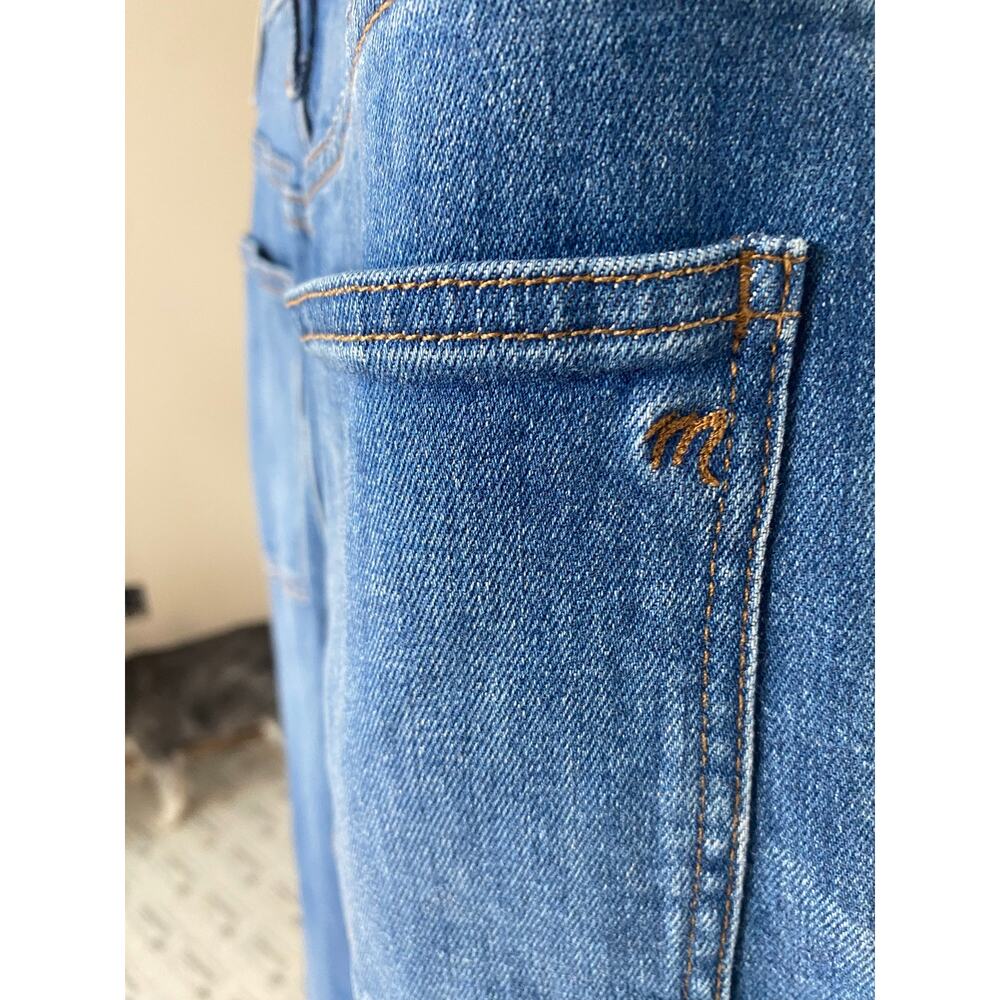 Madewell Wide Leg Cropped Jeans Size 28 - Picture 8 of 13